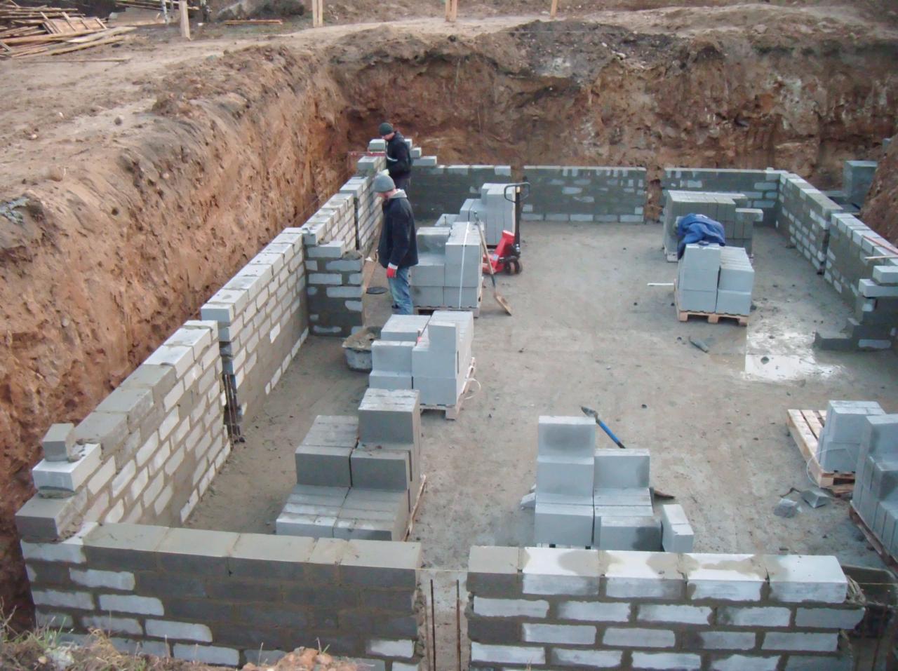 Prace przy fundamentach — BUDIMAT