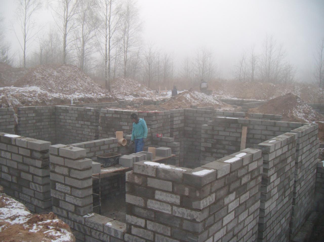 Fundamenty z bloczków — BUDIMAT